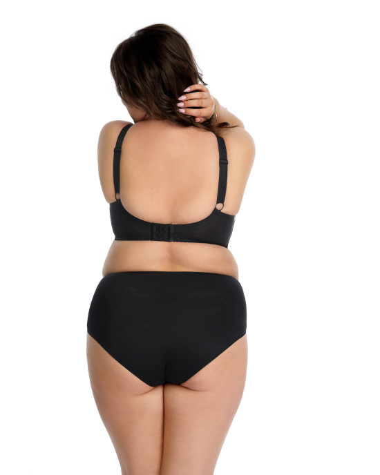 Σταθερό Σουτιέν για Μεγάλο Στήθος – Tattoo Μαύρο | Plus Size